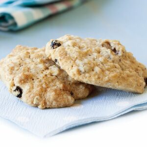 Blueberry oat cookies