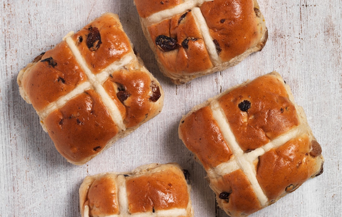 You can’t beat indulging in a lovely, sticky hot cross bun at Easter and th...