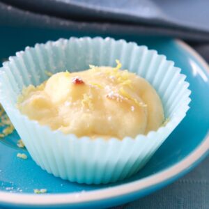 Gluten-free mini lemon cheesecake muffins