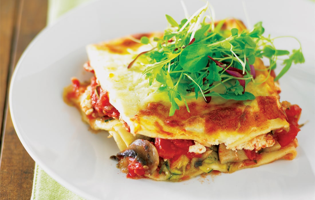gourmet traveller vegetarian lasagne