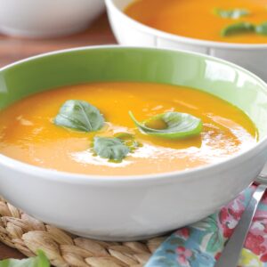 Marco’s pumpkin and carrot soup