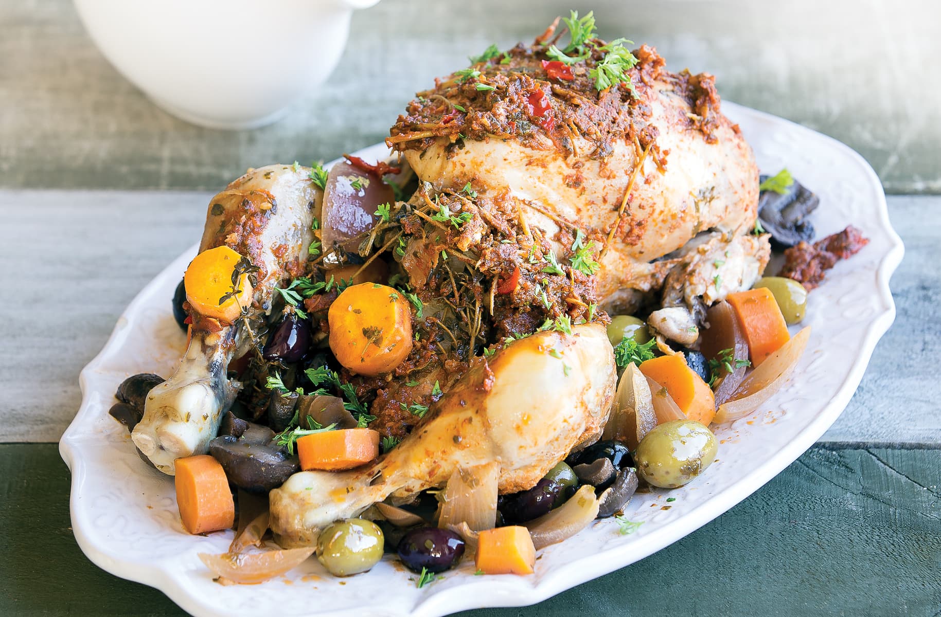 Portuguese-style chicken - Healthy Food Guide