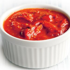 Roasted tomato and chilli salsa