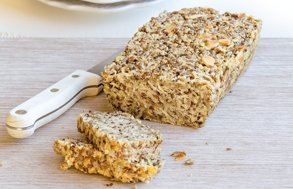 Seed and oat bread