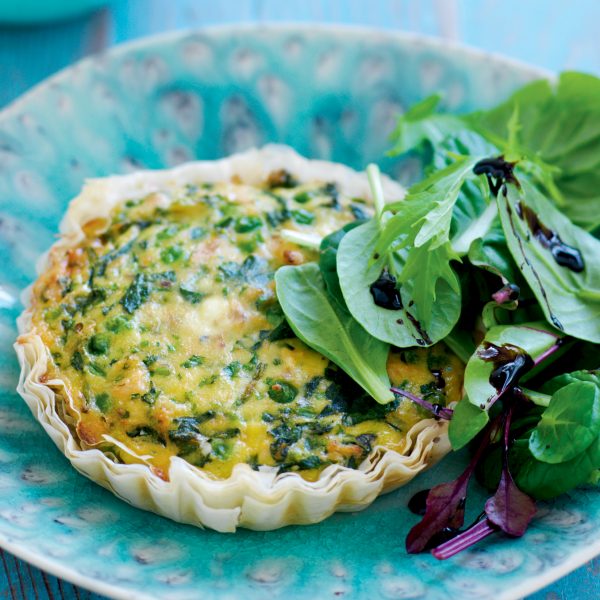 Tuna, corn and spinach frittata - Healthy Food Guide