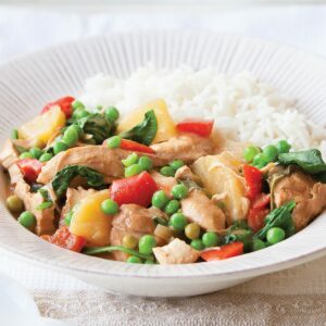 Sweet and sour pineapple chicken