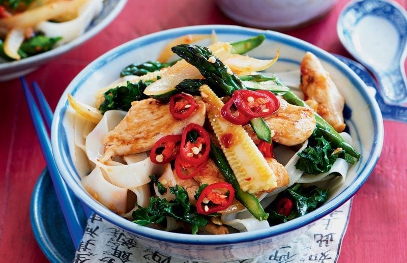 Chilli chicken noodles - Healthy Food Guide