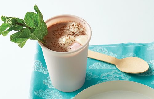 Hot peppermint chocolate