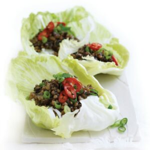 Vegetarian san choy bao