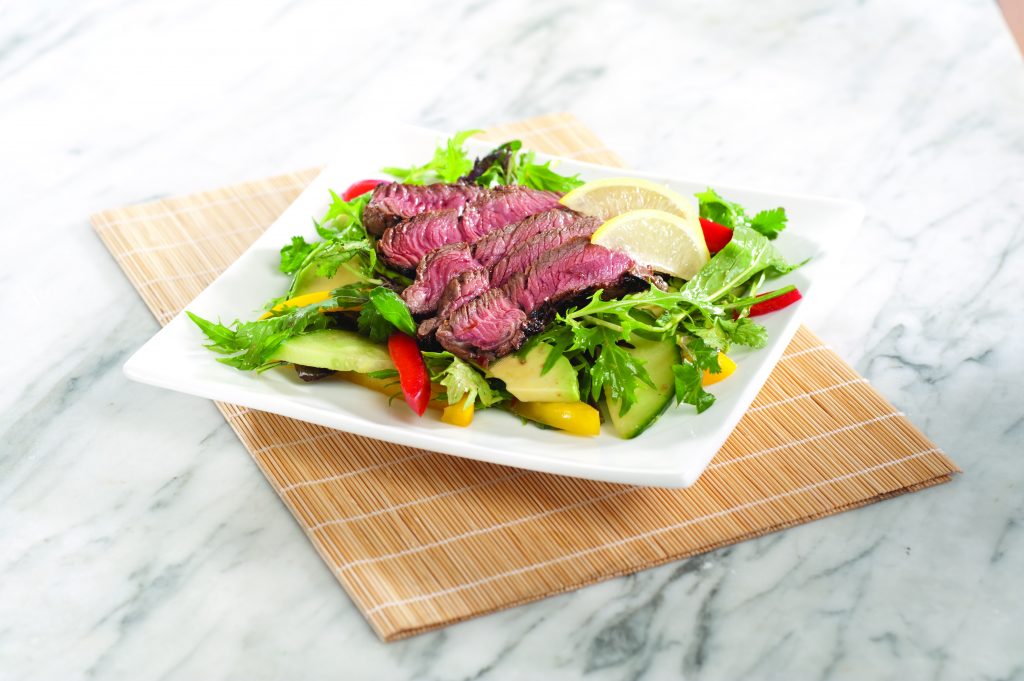 Asian-style beef salad