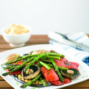 Barbecue vegetable medley