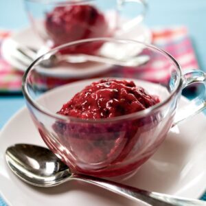 Berry easy instant ice cream