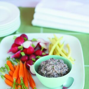 Cannellini bean and olive dip