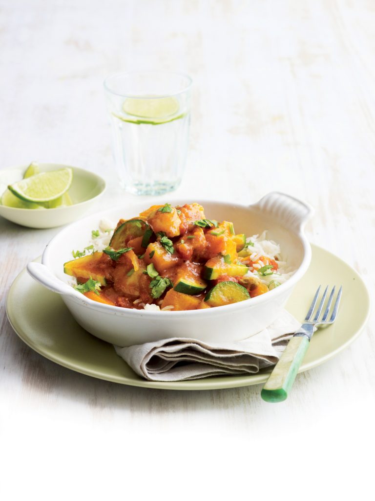 Chicken and butternut curry