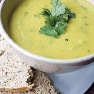 Curried parsnip soup