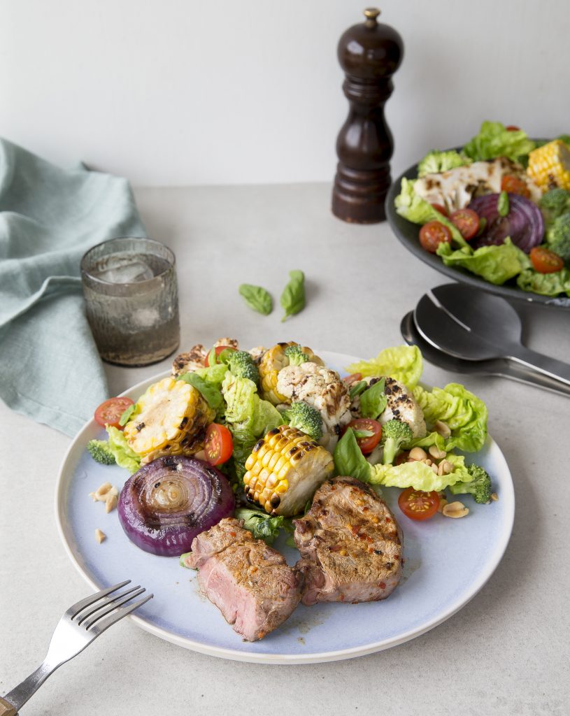 Grilled lamb salad - Healthy Food Guide