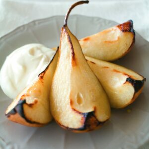 Grilled pears