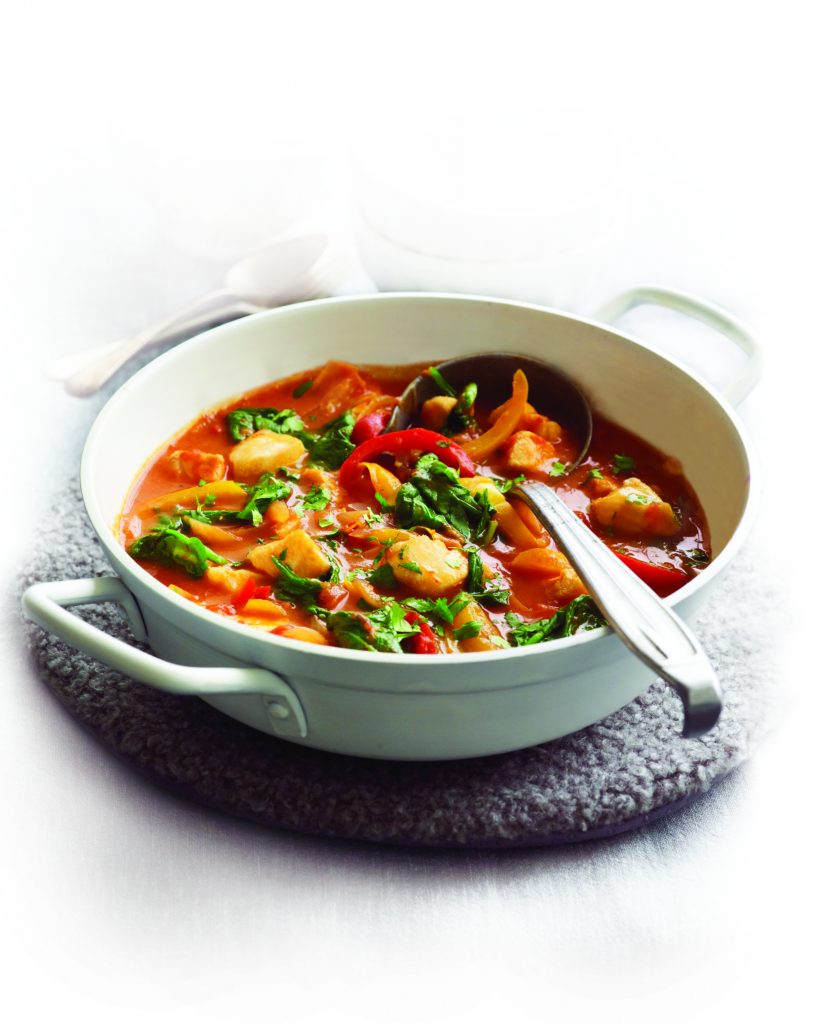 Hearty chicken and vege casserole