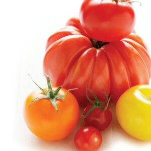 In season mid-summer: Tomatoes