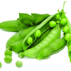 In season early summer: Peas