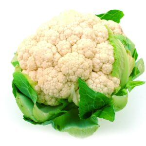 In season early winter: Cauliflower