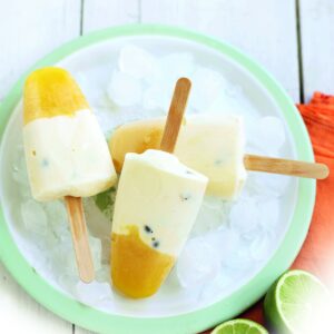 Mango ice-pops