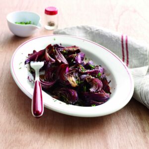 Roasted balsamic thyme onions
