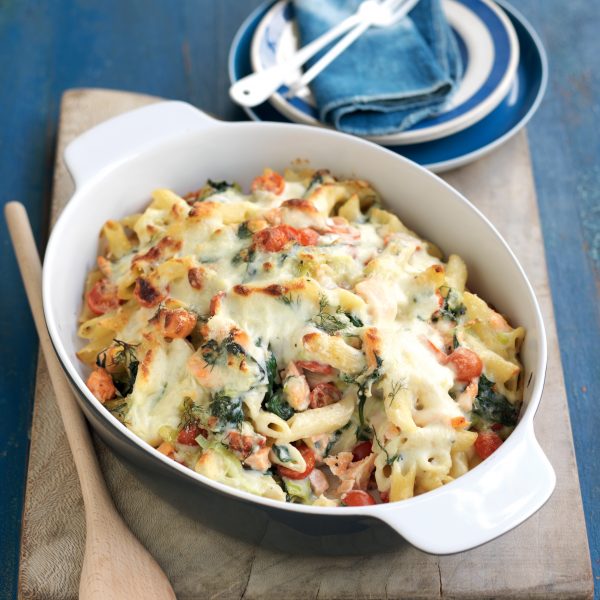 Spinach pasta bake - Healthy Food Guide