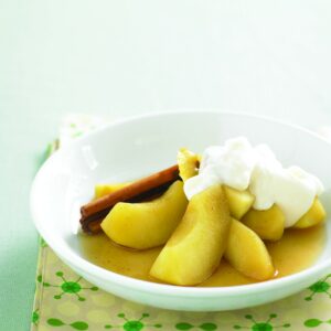 Spiced apple compote