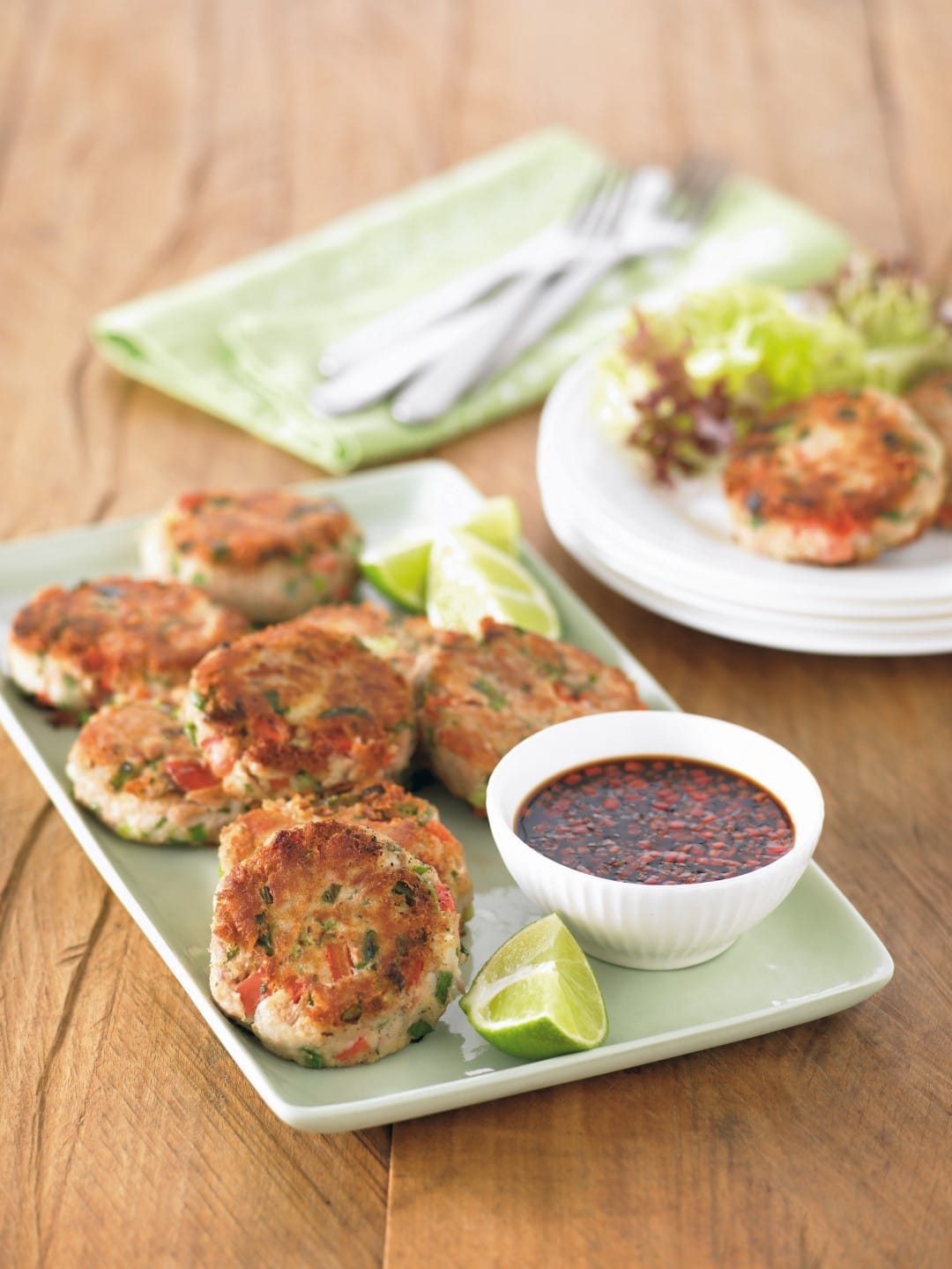 Thai Salmon Fish Cakes - Stephanie Kay Nutrition