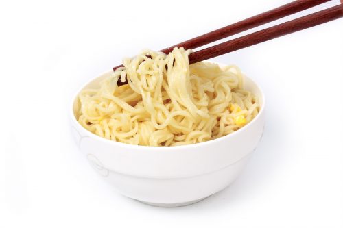 How much sodium is in those quick-cook noodles?