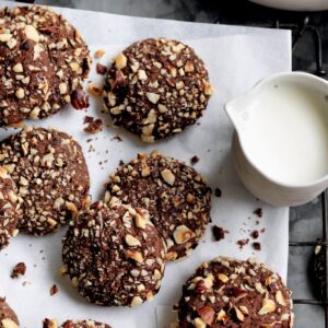 Chocolate hazelnut biscuits