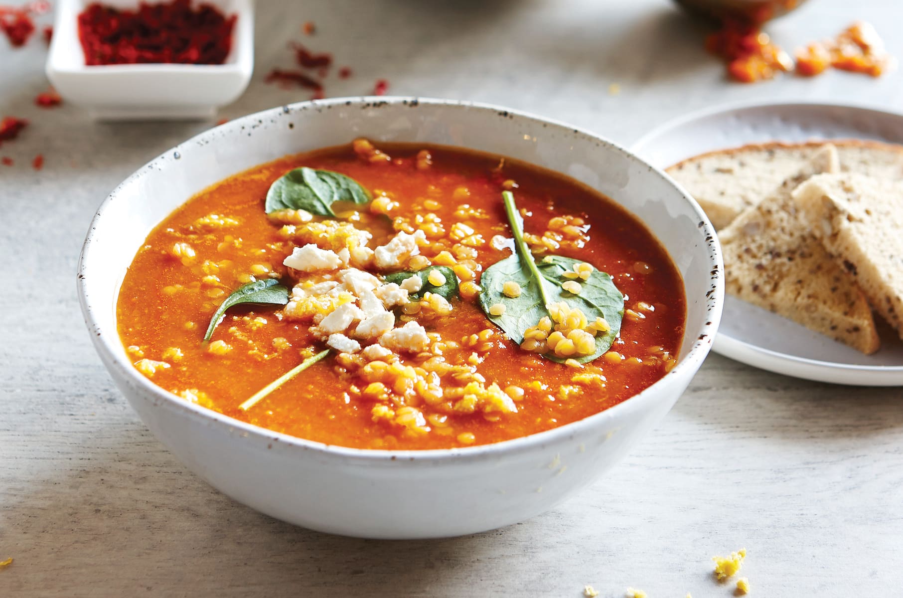 Low-FODMAP spicy lentil soup - Healthy Food Guide
