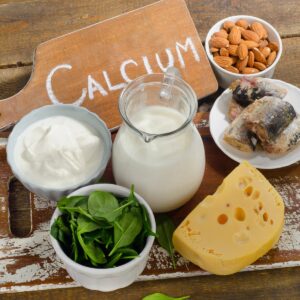 My weekly calcium intake