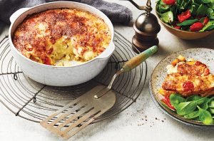 Potato and cheese clafoutis - Healthy Food Guide