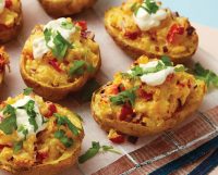 Stuffed Potatoes with Cheese - Healthy Food Guide
