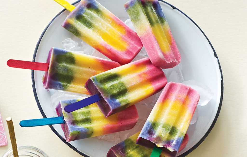 Rainbow Popsicles Recipe 