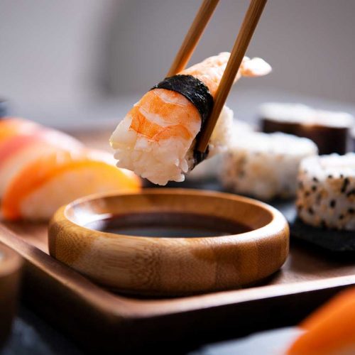 Is sushi a healthy lunch?