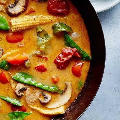 Vegan Thai red curry