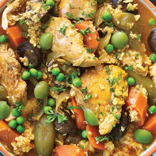 Chicken casserole – Spanish-style