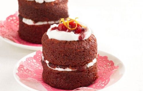 Gluten-free red velvet cakes