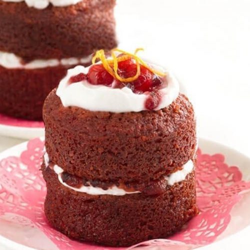 Gluten-free red velvet cakes