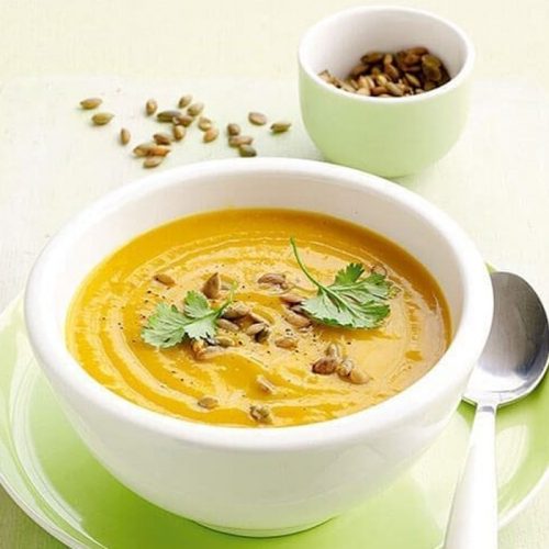 Spicy carrot soup