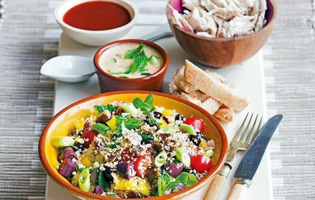 Greek-style meze salad