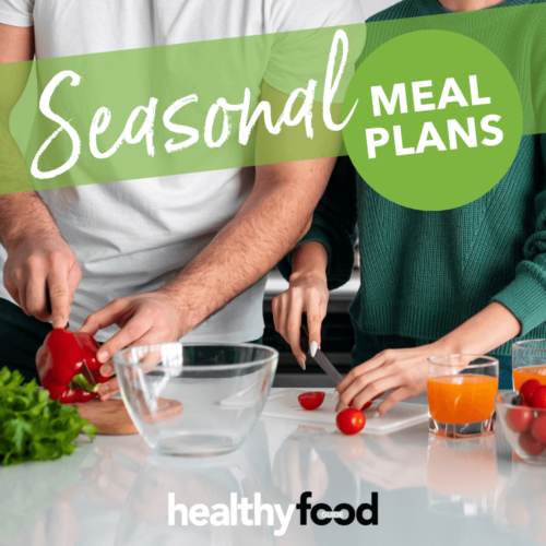 Seasonal weeknight meal plans for two