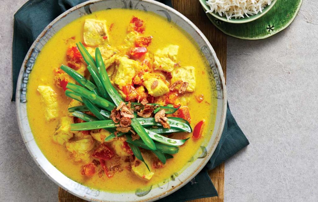 Malaysian fish curry