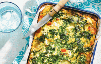 Indian-spiced roasted veg frittata - Healthy Food Guide