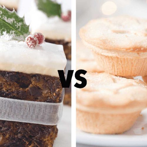 Which is healthier: Christmas cake or a mince pie?