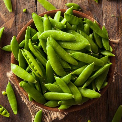 The health benefits of sugar snap peas