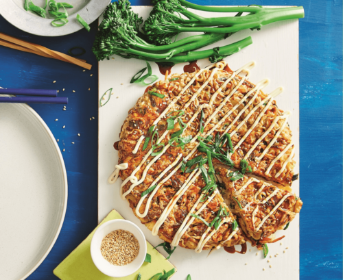 Cosy comfort food with a twist - Okonomiyaki